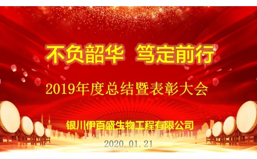 “不負韶華，篤定前行”2019總結表彰暨新春年會圓滿成功！